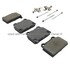 1003-1368M by MPA ELECTRICAL - Quality-Built Black Series Semi-Metallic Brake Pads w/ Hardware