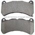 1003-1365M by MPA ELECTRICAL - Quality-Built Disc Brake Pad Set - Black Series, Semi-Metallic, with Hardware