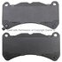 1003-1365M by MPA ELECTRICAL - Quality-Built Disc Brake Pad Set - Black Series, Semi-Metallic, with Hardware