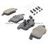 1003-1375M by MPA ELECTRICAL - Quality-Built Disc Brake Pad Set - Black Series, Semi-Metallic, with Hardware