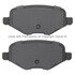1003-1377C by MPA ELECTRICAL - Quality-Built Disc Brake Pad Set - Black Series, Ceramic, with Hardware