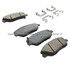 1003-1385C by MPA ELECTRICAL - Quality-Built Black Series Ceramic Brake Pads w/ Hardware