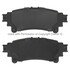 1003-1391C by MPA ELECTRICAL - Quality-Built Disc Brake Pad Set - Black Series, Ceramic, with Hardware