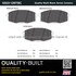 1003-1397BC by MPA ELECTRICAL - Quality-Built Black Series Ceramic Brake Pads w/ Hardware