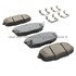 1003-1397BC by MPA ELECTRICAL - Quality-Built Black Series Ceramic Brake Pads w/ Hardware