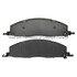 1003-1400M by MPA ELECTRICAL - Quality-Built Disc Brake Pad Set - Black Series, Semi-Metallic, with Hardware