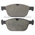 1003-1412M by MPA ELECTRICAL - Quality-Built Black Series Semi-Metallic Brake Pads w/ Hardware