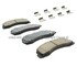 1003-1414C by MPA ELECTRICAL - Quality-Built Disc Brake Pad Set - Black Series, Ceramic, with Hardware