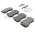 1003-1420C by MPA ELECTRICAL - Quality-Built Black Series Ceramic Brake Pads w/ Hardware