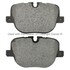 1003-1427M by MPA ELECTRICAL - Quality-Built Disc Brake Pad Set - Black Series, Semi-Metallic, with Hardware