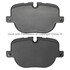 1003-1427M by MPA ELECTRICAL - Quality-Built Disc Brake Pad Set - Black Series, Semi-Metallic, with Hardware