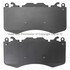 1003-1426M by MPA ELECTRICAL - Quality-Built Disc Brake Pad Set - Black Series, Semi-Metallic, with Hardware