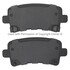 1003-1430AC by MPA ELECTRICAL - Quality-Built Disc Brake Pad Set - Black Series, Ceramic, with Hardware