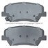 1003-1432C by MPA ELECTRICAL - Quality-Built Disc Brake Pad Set - Black Series, Ceramic, with Hardware