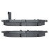 1003-1432C by MPA ELECTRICAL - Quality-Built Disc Brake Pad Set - Black Series, Ceramic, with Hardware