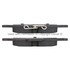 1003-1449M by MPA ELECTRICAL - Quality-Built Disc Brake Pad Set - Black Series, Semi-Metallic, with Hardware