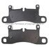 1003-1453C by MPA ELECTRICAL - Quality-Built Disc Brake Pad Set - Black Series, Ceramic, with Hardware