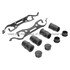 1003-1455C by MPA ELECTRICAL - Quality-Built Disc Brake Pad Set - Black Series, Ceramic, with Hardware