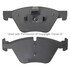 1003-1504C by MPA ELECTRICAL - Quality-Built Disc Brake Pad Set - Black Series, Ceramic, with Hardware