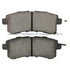 1003-1510C by MPA ELECTRICAL - Quality-Built Disc Brake Pad Set - Black Series, Ceramic, with Hardware