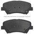 1003-1543AM by MPA ELECTRICAL - Quality-Built Black Series Semi-Metallic Brake Pads w/ Hardware