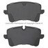 1003-1547C by MPA ELECTRICAL - Quality-Built Disc Brake Pad Set - Black Series, Ceramic, with Hardware