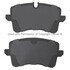 1003-1547M by MPA ELECTRICAL - Quality-Built Disc Brake Pad Set - Black Series, Semi-Metallic, with Hardware