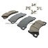 1003-1577C by MPA ELECTRICAL - Quality-Built Disc Brake Pad Set - Black Series, Ceramic, with Hardware