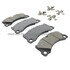 1003-1577M by MPA ELECTRICAL - Quality-Built Disc Brake Pad Set - Black Series, Semi-Metallic, with Hardware