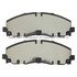 1003-1589C by MPA ELECTRICAL - Quality-Built Disc Brake Pad Set - Black Series, Ceramic, with Hardware