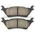 1003-1602C by MPA ELECTRICAL - Quality-Built Disc Brake Pad Set - Black Series, Ceramic, with Hardware