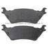 1003-1602C by MPA ELECTRICAL - Quality-Built Disc Brake Pad Set - Black Series, Ceramic, with Hardware