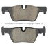 1003-1613C by MPA ELECTRICAL - Quality-Built Disc Brake Pad Set - Black Series, Ceramic, with Hardware