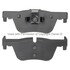 1003-1613C by MPA ELECTRICAL - Quality-Built Disc Brake Pad Set - Black Series, Ceramic, with Hardware