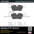 1003-1613M by MPA ELECTRICAL - Quality-Built Disc Brake Pad Set - Black Series, Semi-Metallic, with Hardware