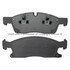 1003-1629M by MPA ELECTRICAL - Quality-Built Disc Brake Pad Set - Black Series, Semi-Metallic, with Hardware