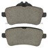 1003-1630C by MPA ELECTRICAL - Quality-Built Disc Brake Pad Set - Black Series, Ceramic, with Hardware