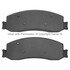 1003-1631M by MPA ELECTRICAL - Quality-Built Disc Brake Pad Set - Black Series, Semi-Metallic, with Hardware