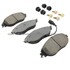 1003-1633C by MPA ELECTRICAL - Quality-Built Black Series Ceramic Brake Pads w/ Hardware