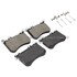 1003-1634C by MPA ELECTRICAL - Quality-Built Disc Brake Pad Set - Black Series, Ceramic, with Hardware