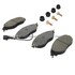 1003-1633M by MPA ELECTRICAL - Quality-Built Disc Brake Pad Set - Black Series, Semi-Metallic, with Hardware