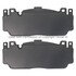 1003-1648M by MPA ELECTRICAL - Quality-Built Disc Brake Pad Set - Black Series, Semi-Metallic, with Hardware