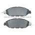 1003-1649C by MPA ELECTRICAL - Quality-Built Disc Brake Pad Set - Black Series, Ceramic, with Hardware