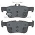 1003-1665C by MPA ELECTRICAL - Quality-Built Disc Brake Pad Set - Black Series, Ceramic, with Hardware