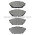 1003-1682M by MPA ELECTRICAL - Quality-Built Black Series Semi-Metallic Brake Pads w/ Hardware