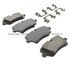 1003-1692M by MPA ELECTRICAL - Quality-Built Black Series Semi-Metallic Brake Pads w/ Hardware