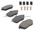 1003-1694M by MPA ELECTRICAL - Quality-Built Disc Brake Pad Set - Black Series, Semi-Metallic, with Hardware