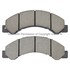 1003-1695C by MPA ELECTRICAL - Quality-Built Black Series Ceramic Brake Pads w/ Hardware