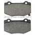 1003-1718M by MPA ELECTRICAL - Quality-Built Disc Brake Pad Set - Black Series, Semi-Metallic, with Hardware