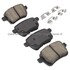 1003-1722C by MPA ELECTRICAL - Quality-Built Black Series Ceramic Brake Pads w/ Hardware